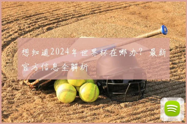 想知道2024年世界杯在哪办？最新官方信息全解析