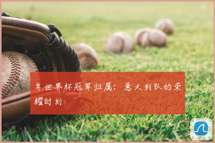 年世界杯冠军归属:意大利队的荣耀时刻
